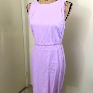 Loft dress with unique design on the dress size 6